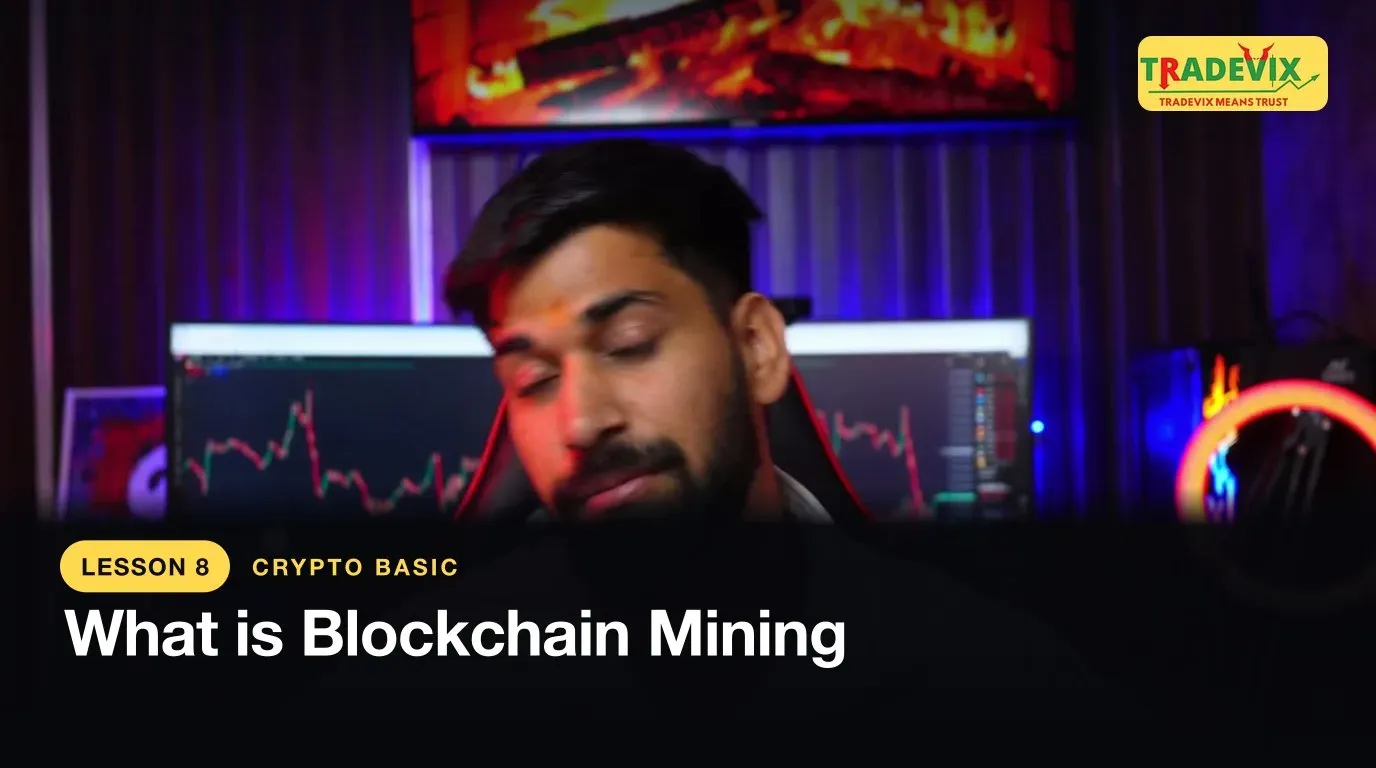 What is Blockchain Mining — lesson thumbnail