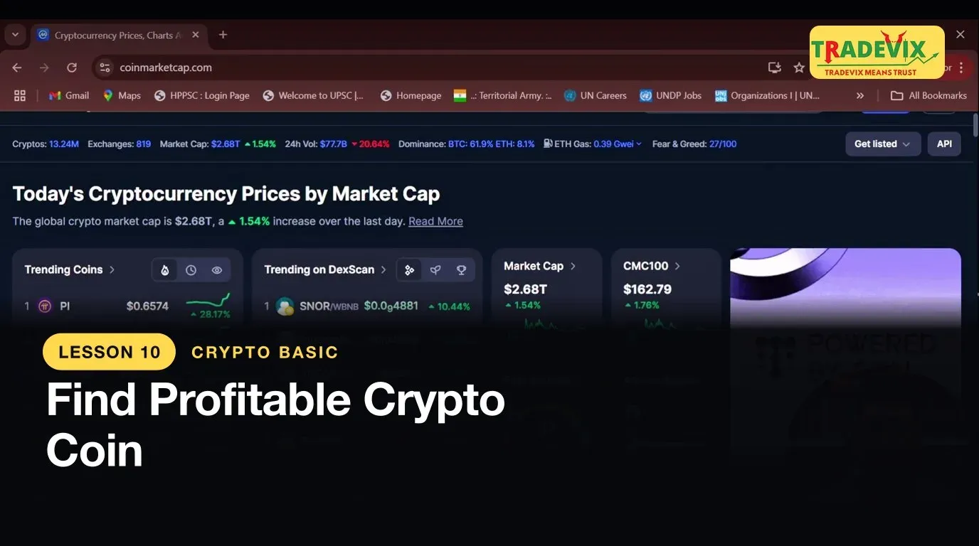 Find Profitable Crypto Coin — lesson thumbnail